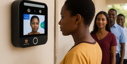 Facial Recognition at Akwaaba Device
